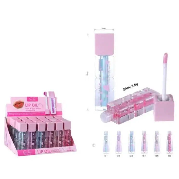 Brillo de Labios con aceite Rosa Mosqueta