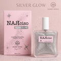 Eau de Toilette mit Glitzer Silver Glow – SUNSET WORLD (100 ml)