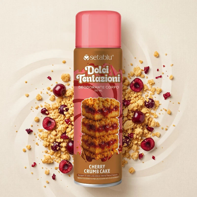 Deodorant „Dolci Tentazioni“ – Kirschkrümelkuchen – 150ml