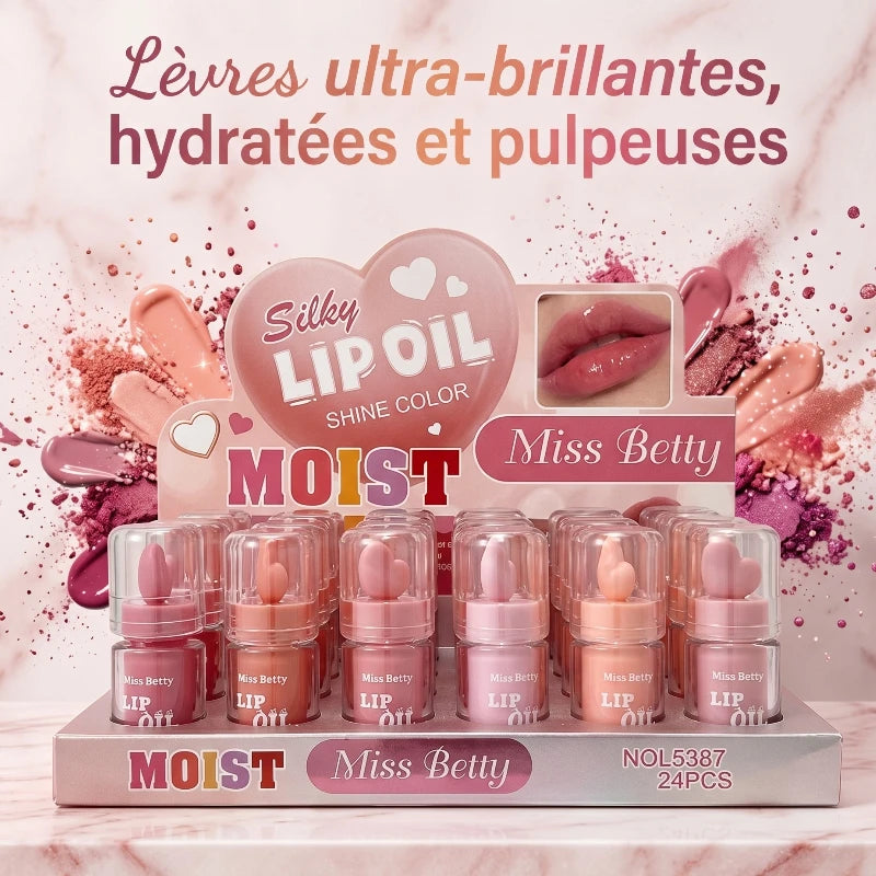 Aceite labial sedoso “MOIST” – Miss Betty