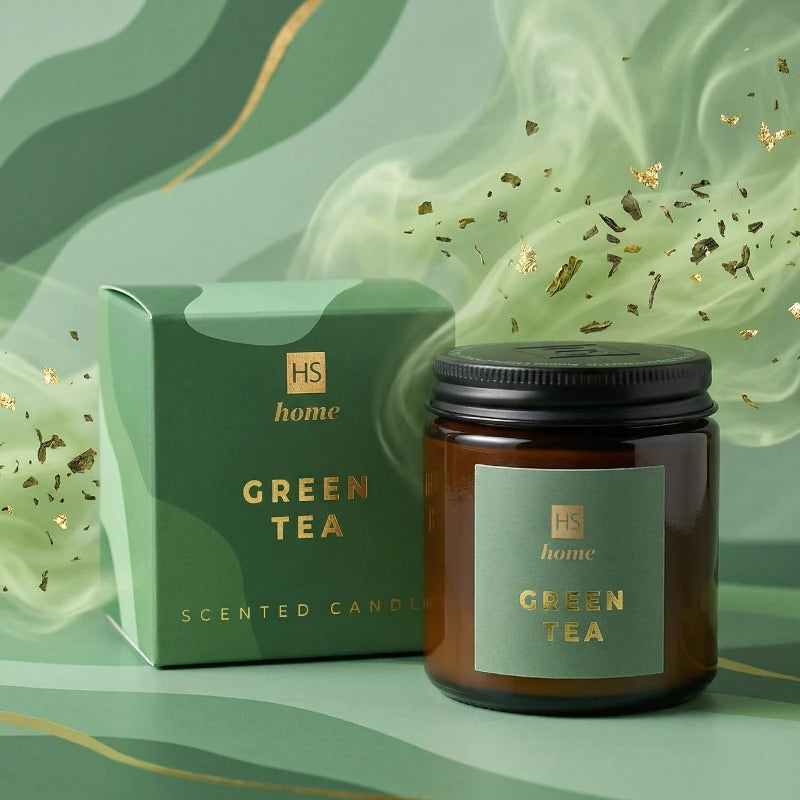 Duftkerze Grüner Tee
