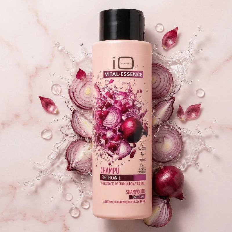 Vital Essence Kräftigendes Shampoo – Rote Zwiebel & Biotin