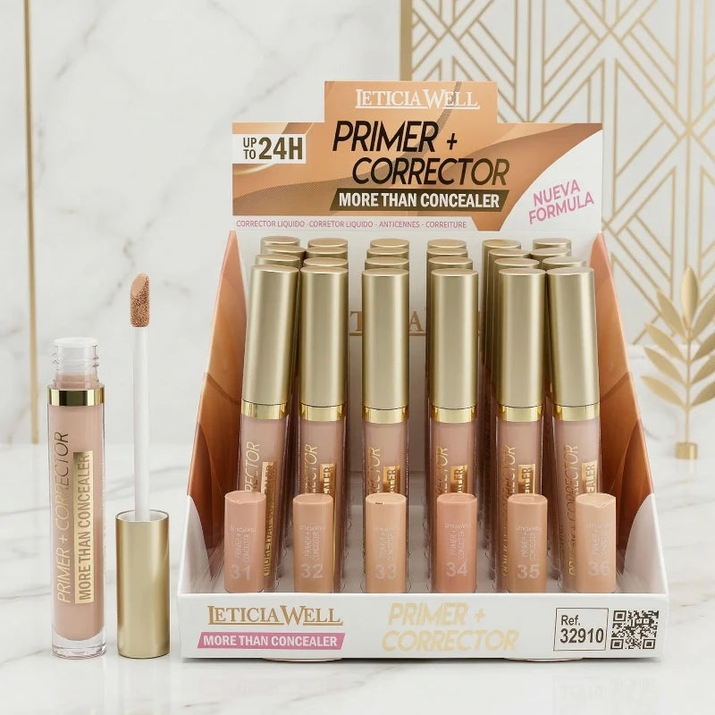 LETICIA WELL – Primer + Corrector Líquido 24H