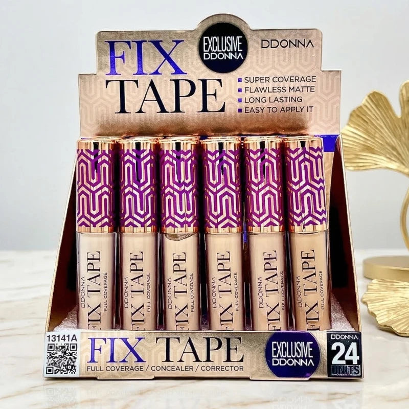 D'DONNA – FIX TAPE Corrector y máscara de ojos que refleja la luz