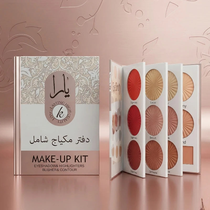 LIBRO COMPLETO DE MAQUILLAJE – Paleta Oriental 43 Colores
