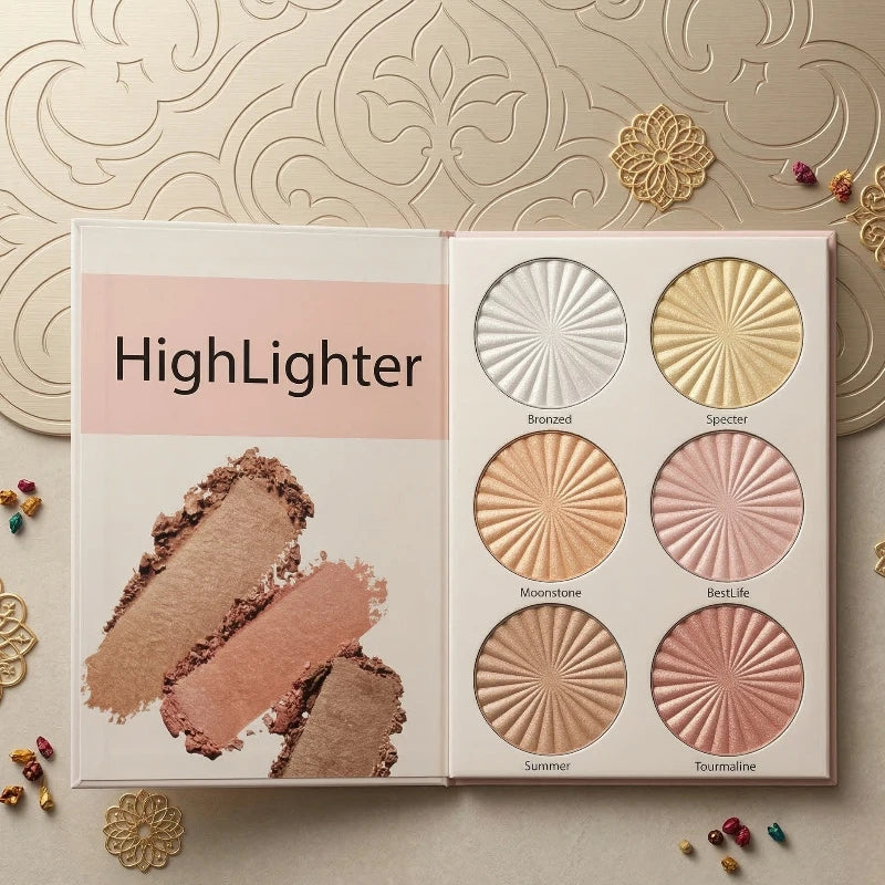 LIBRO COMPLETO DE MAQUILLAJE – Paleta Oriental 43 Colores