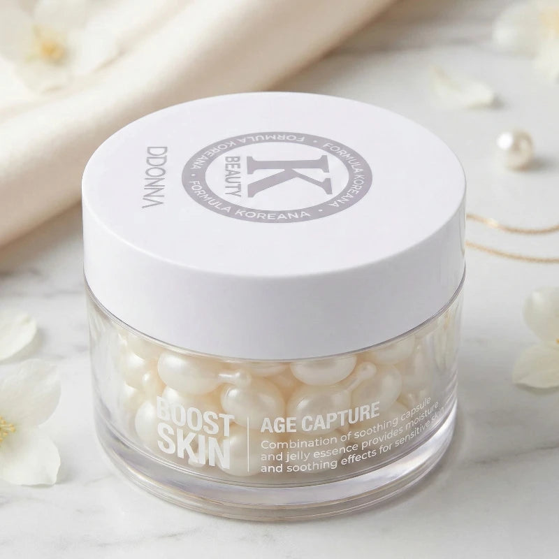 Boost Skin: Crema reestructurante con cápsulas de colágeno y péptidos blancos