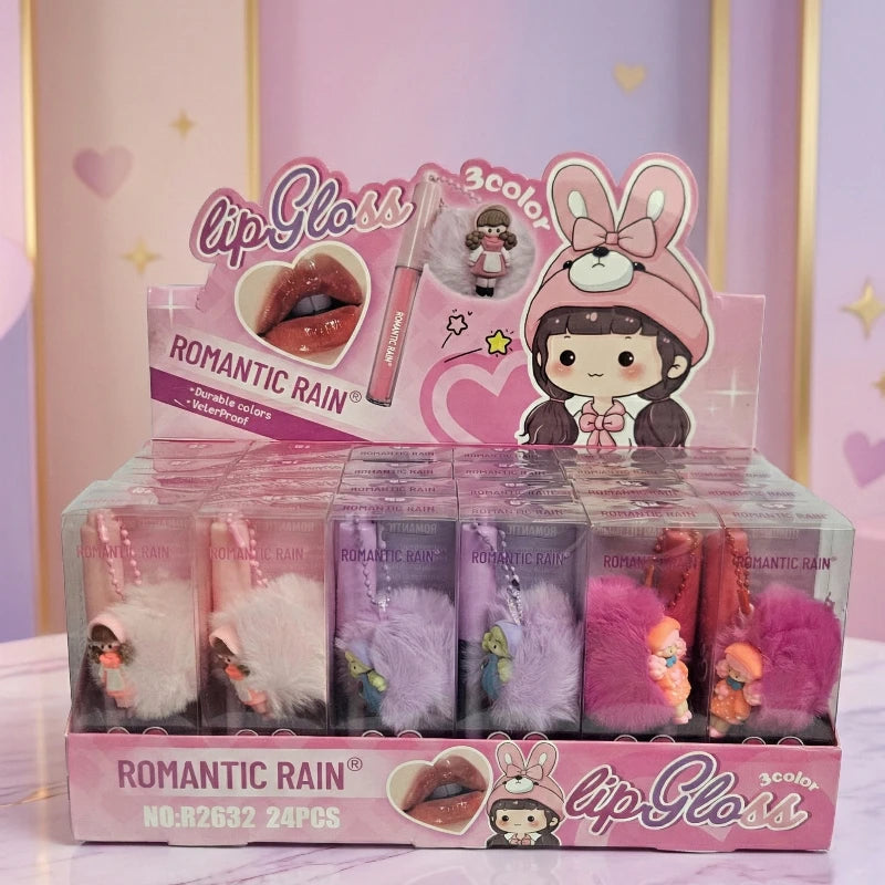 Schlüsselanhänger „Peluche“ Brillo, Lluvia Romántica – Écrin de Douceur