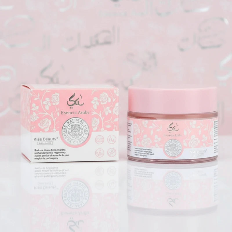 KISS BEAUTY Feuchtigkeitscreme – Arabian Essence | Anti-Falten, regenerierend und vereinheitlichend