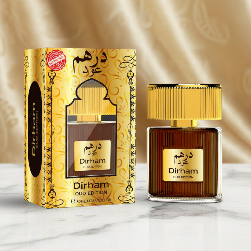 Perfume concentrado DIRHAM OUD 20 ml – AL JOHAR