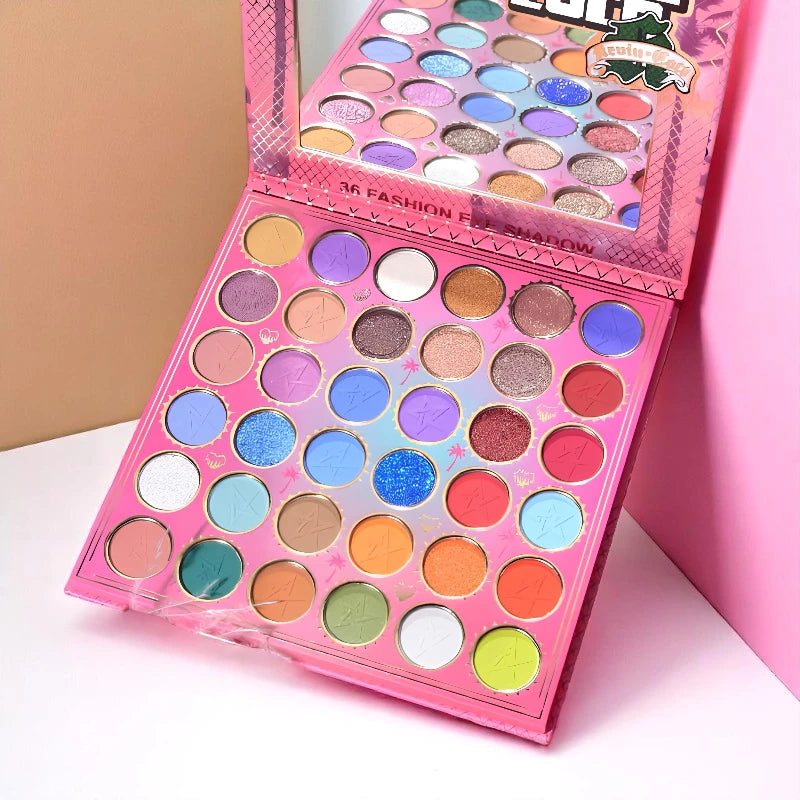 Paleta de sombras de 36 colores