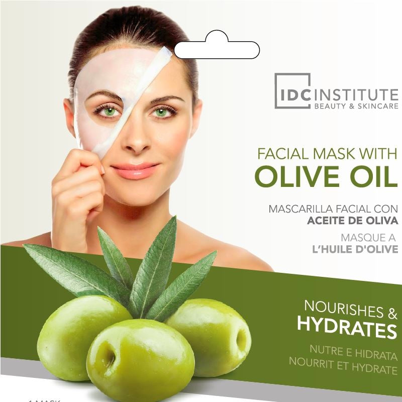 Mascarilla facial aceite de oliva