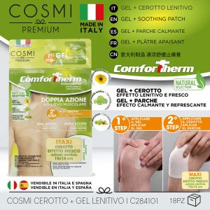 GEL + PARCHE PARA ALIVIODEL DOLOR