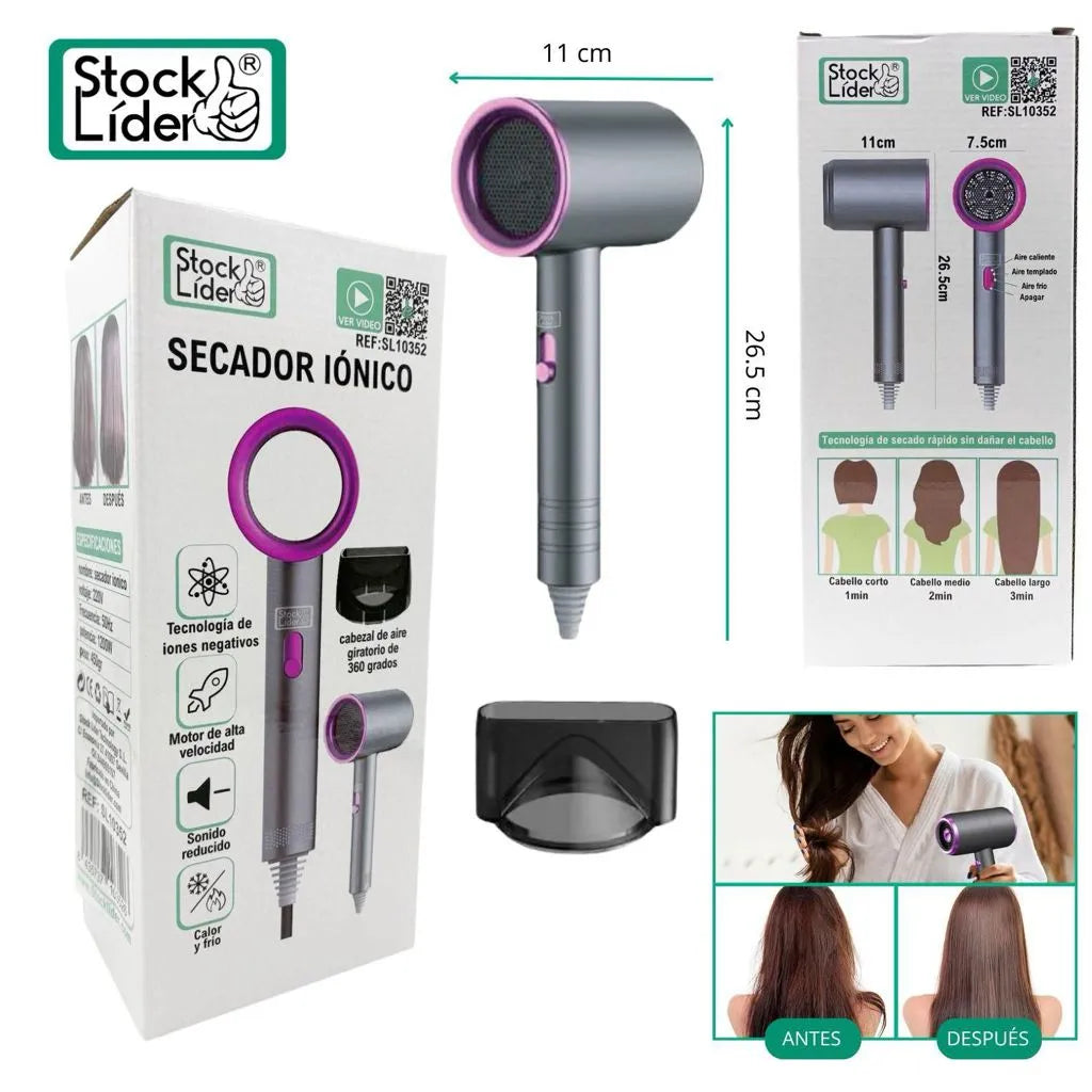 Secador ionico