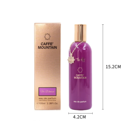 AGUA DE PERFUME CON VAPORIZADOR PARA MUJER CAFFE MOUNTAIN 100 ML