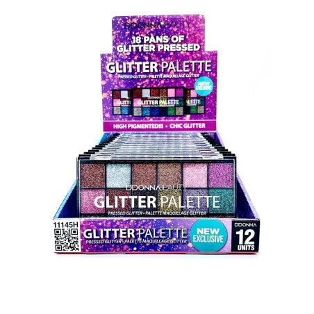 Paleta de sombras glitter