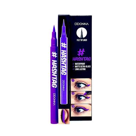 Eyeliner liquido morado